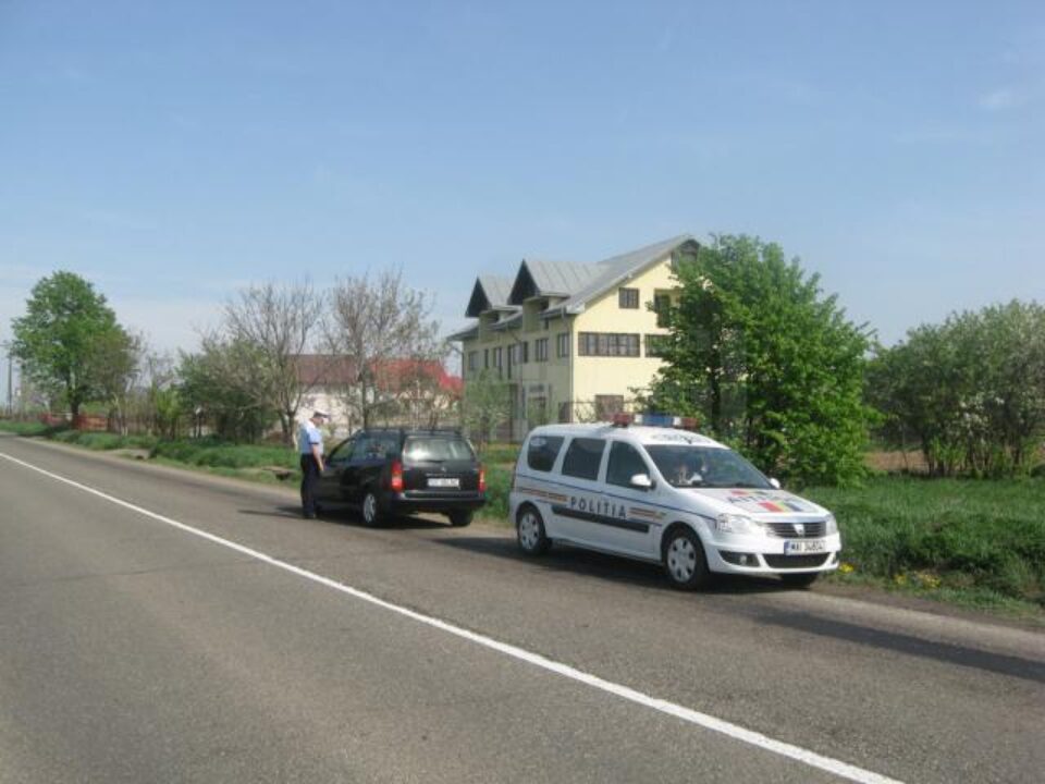 În acțiunea de ieri au fost angrenați 26 de polițiști cu 13 mașini cu radare