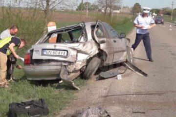 Cauză principală a accidentului pare a fi viteza excesivă