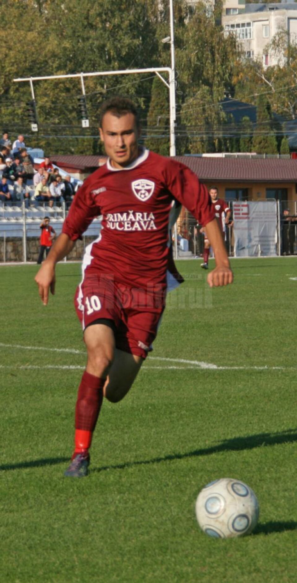 Ionuț Plămadă a marcat al doilea gol al Rapidului, în deplsarea de la Slobozia