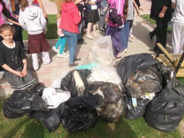 Acțiuni de ecologizare, organizate de elevii Liceului Tehnologic Cajvana