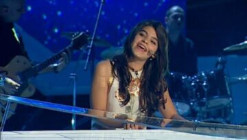 Diana Căldăraru în finala Românii au talent. Foto: Gandul.info