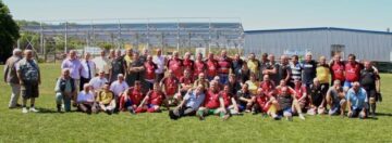 Amintirile și prezentul s-au împletit la sărbătorirea celor 50 de ani rugby la Suceava