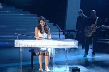 Diana Căldăraru în finala Românii au talent. Foto: Gandul.info