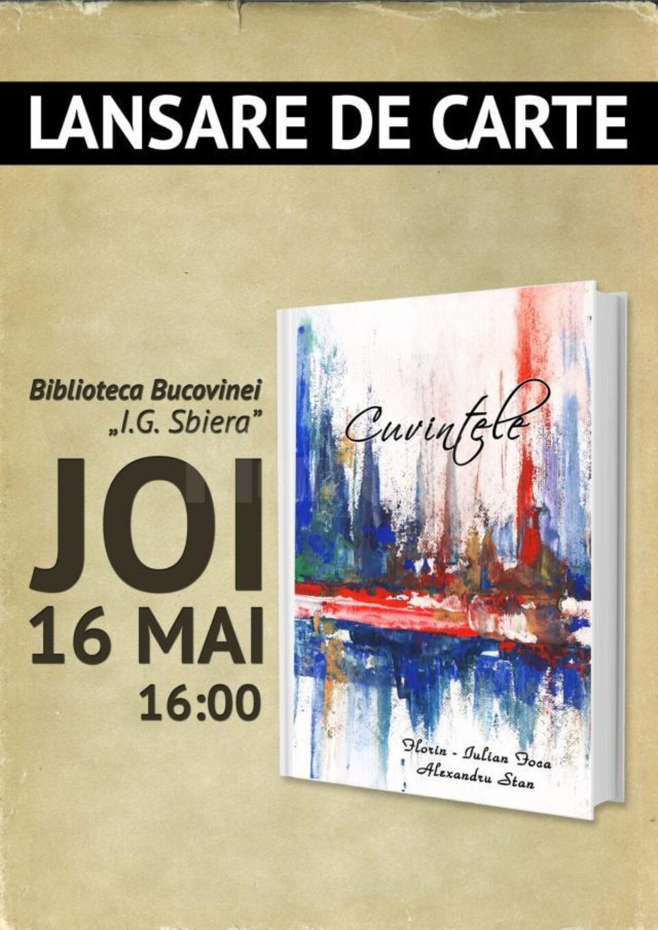 lansare de carte