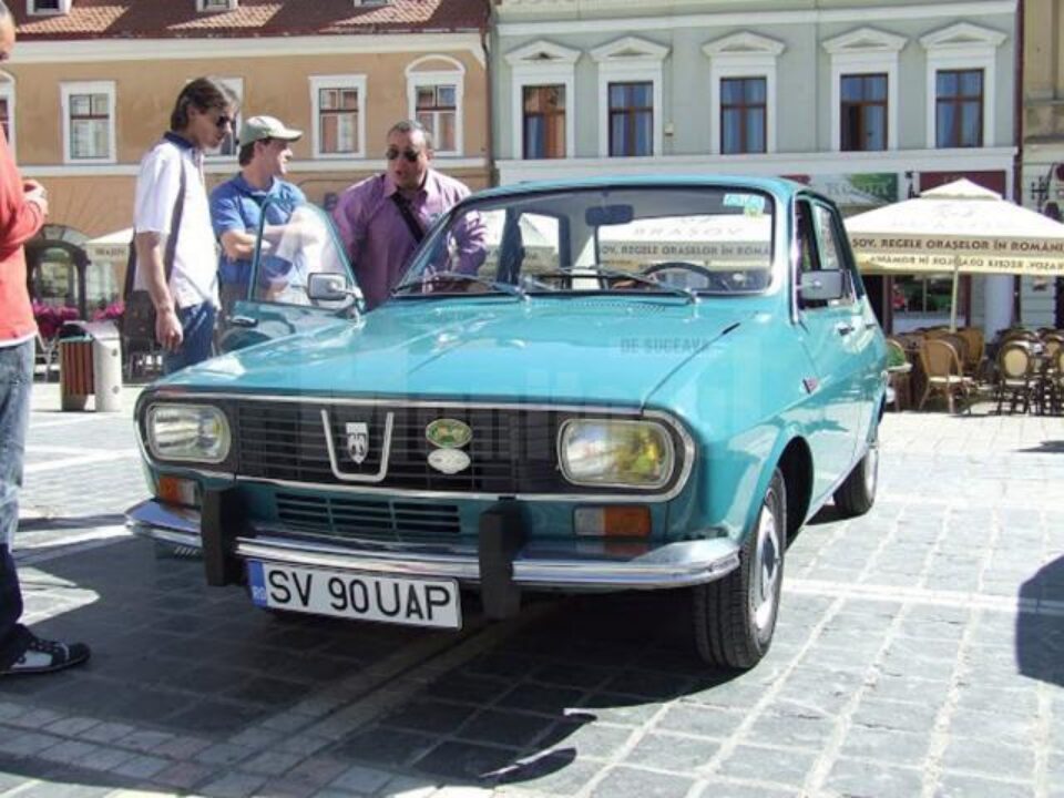 Dacia 1300 a lui Dănuț Crainiciuc, la expoziția de la Brașov
