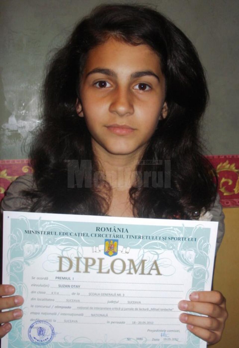 Suzan Otay și-a adjudecat premiul al II-lea