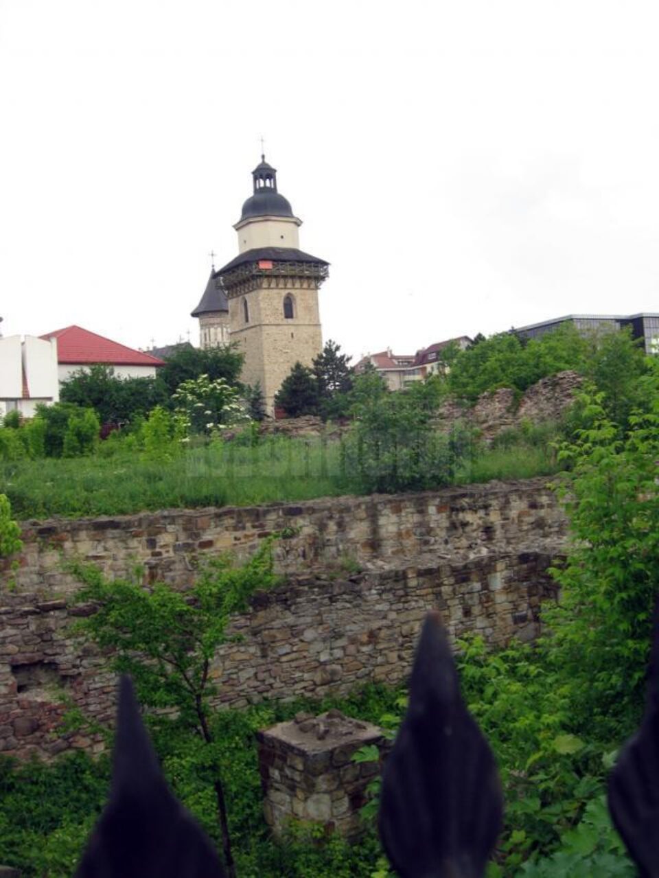 Aspectul dezolant al ruinelor Curții Domnești