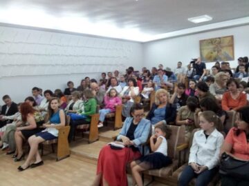 Spectatorii prezenți la recital