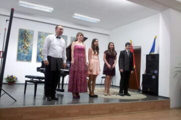 Recital de pian susținut de profesorul Richard Gagiu și de patru elevi ai săi