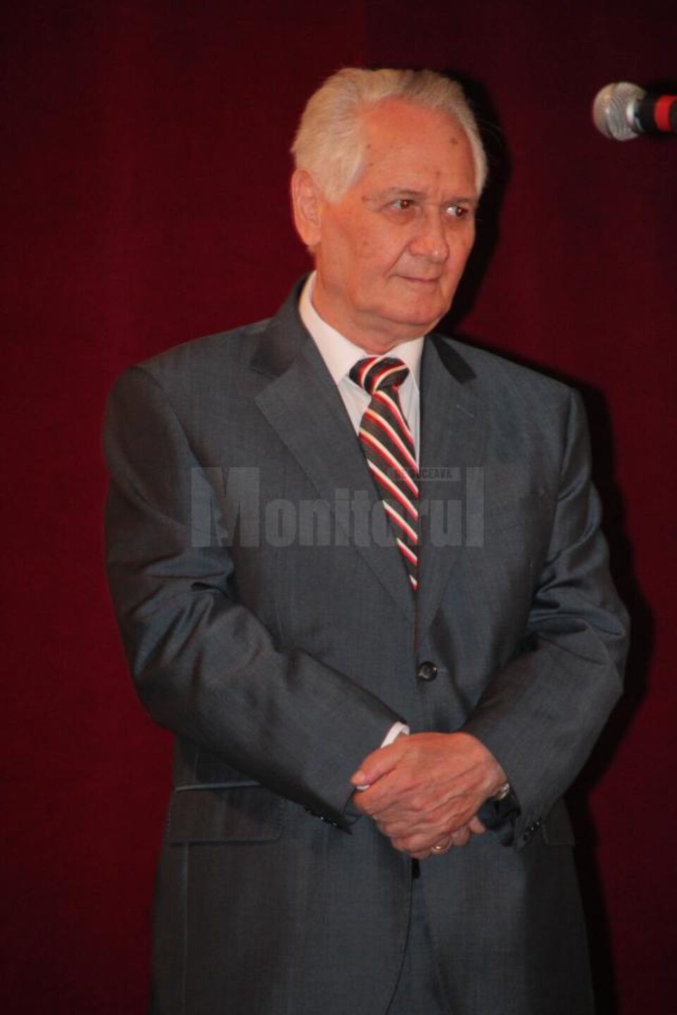 președintele juriului prof. dr. Viorel Munteanu, de la Universitatea de Muzică din Iași