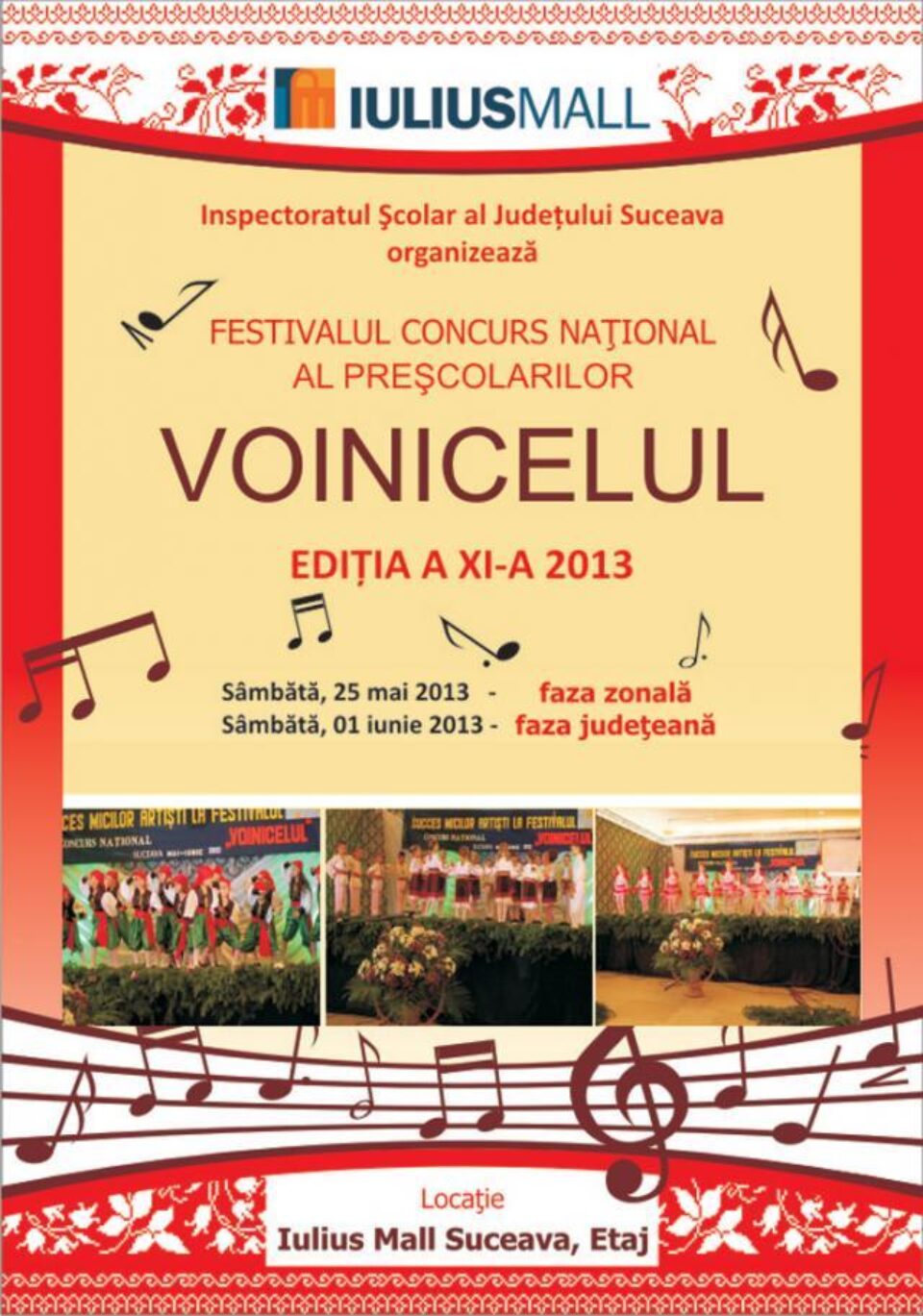 Concursul „Voinicelul”, ediția a XI-a, mâine, la Iulius Mall