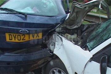 Șapte răniți într-un accident pe DN 17, la Ilișești