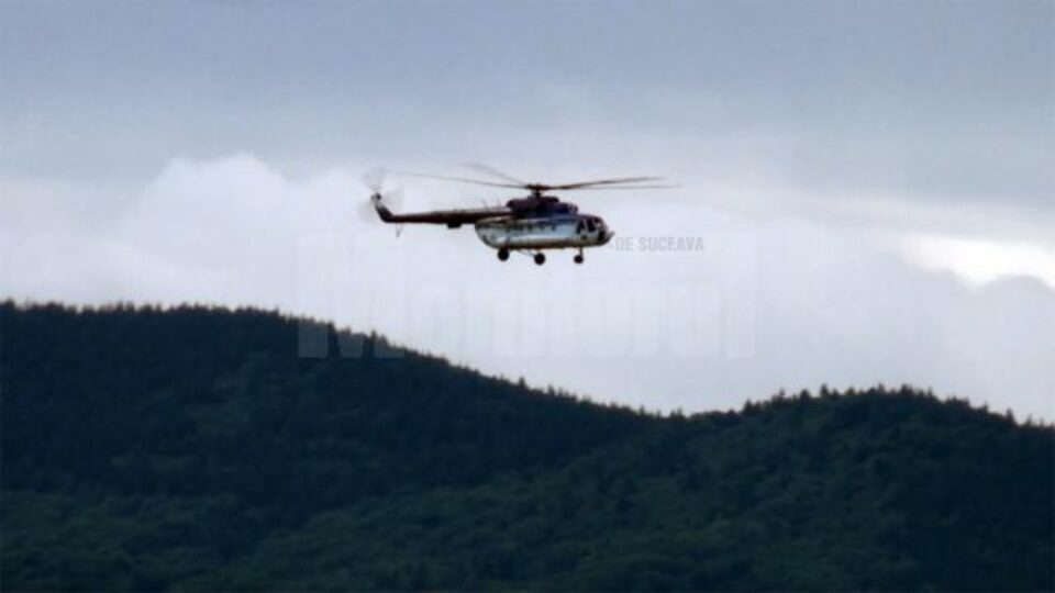 Acțiunea este coordonată dintr-un elicopter al Inspectoratului General al Aviației Române Acțiunea este coordonată dintr-un elicopter al Inspectoratului General al Aviației Române