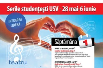Seri studențești cu spectacole de teatru, film, dans și dezbateri, la Universitatea „Ștefan cel Mare”