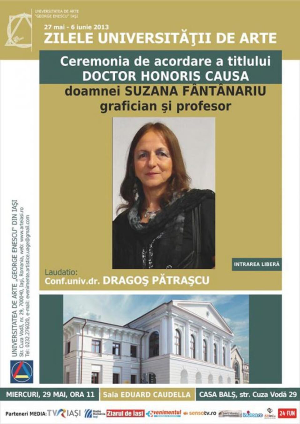 Suzana Fântânariu este ambasador al localității Baia în țară și al României în lume