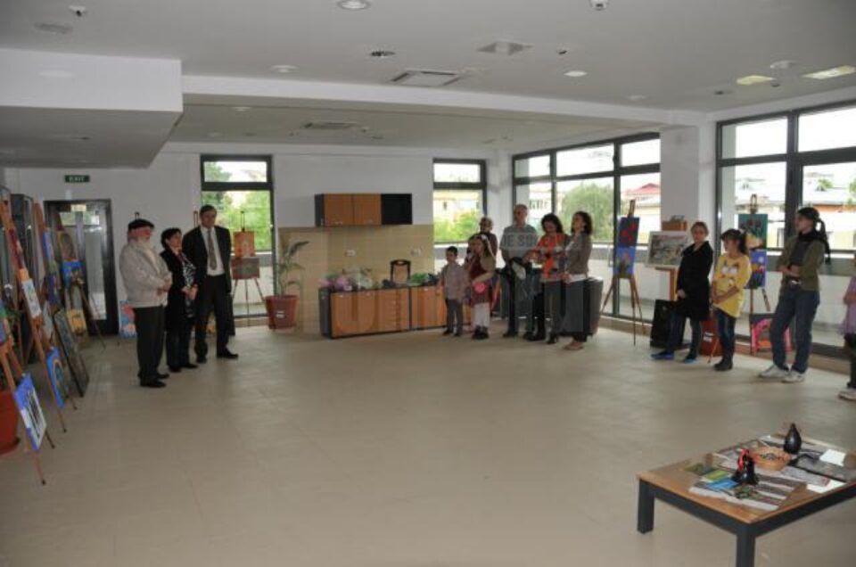 Vernisajul expoziției de artă decorativă și pictură