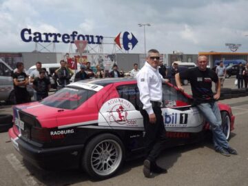 Competiții auto extreme în parcarea Shopping City, la Toyota Suceava Drift Grand Prix