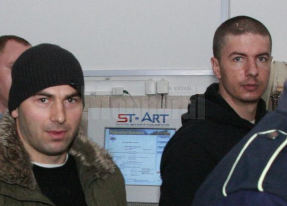 Iulian Spatariu (stânga) și Vasile Ion Crasi (dreapta)