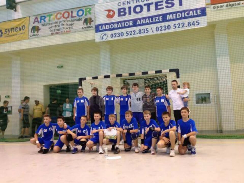 Tinerii handbaliști suceveni au făcut o figură frumoasă la turneul final de la Turda