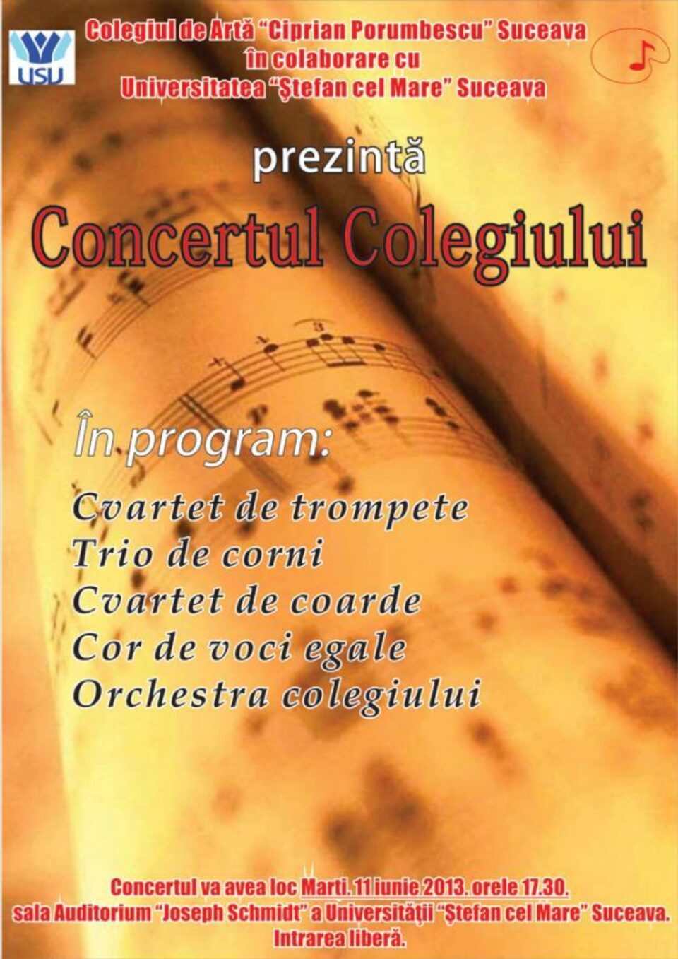 Concertul Colegiului