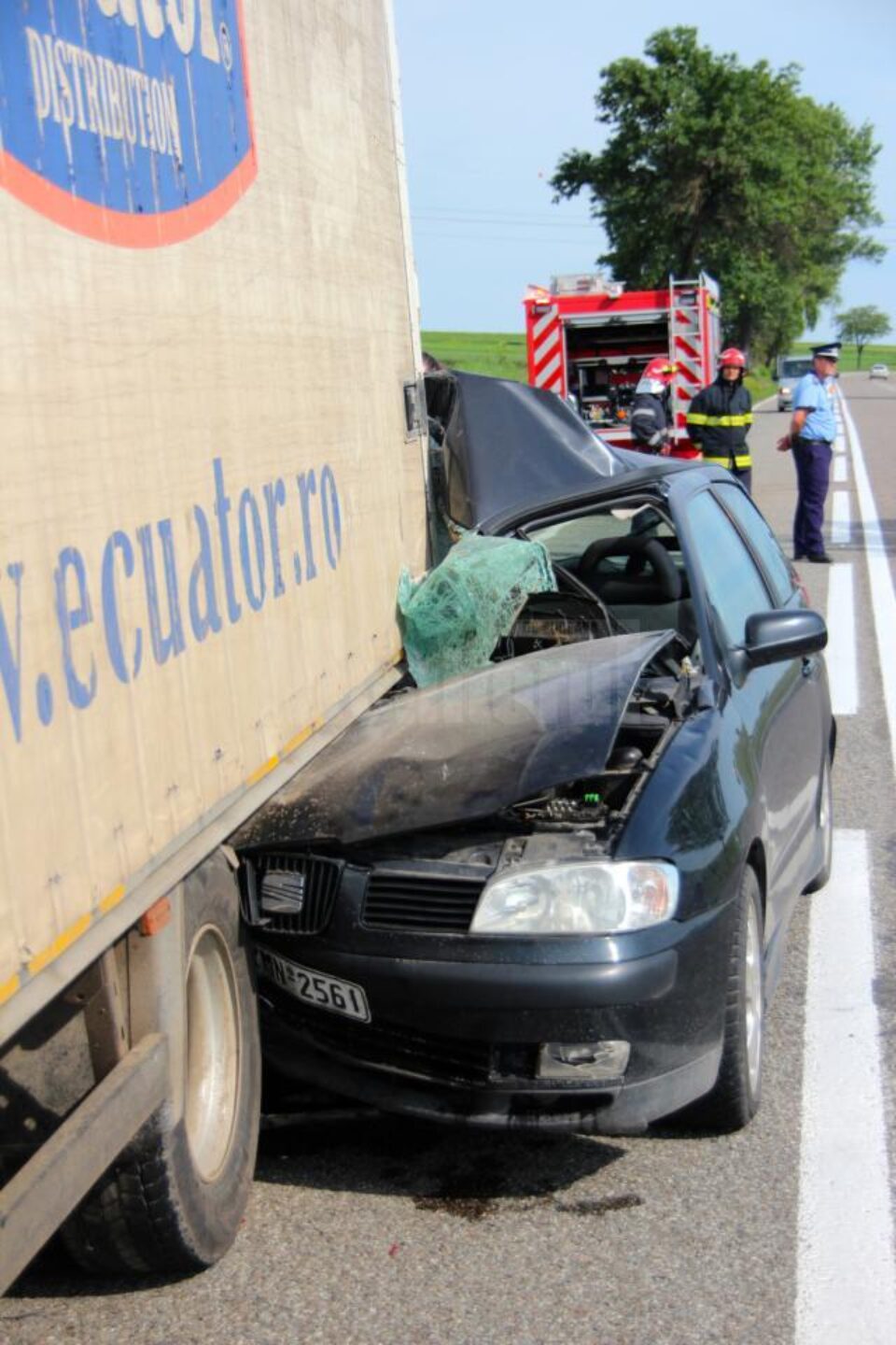 accident lângă Bunești
