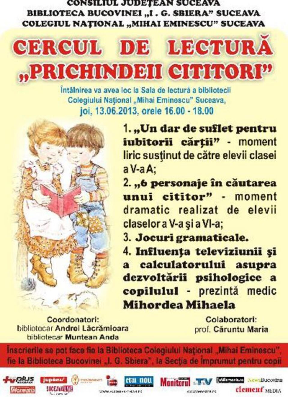 Cercul de lectură Prichindeii cititori