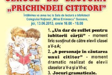 Cercul de lectură Prichindeii cititori