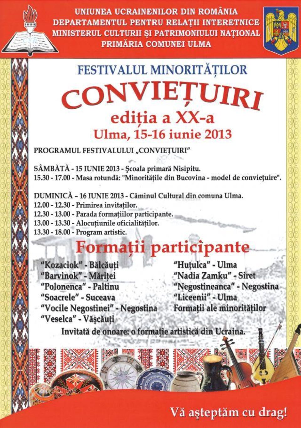 festival minorități