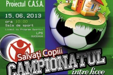 Campionat de fotbal între licee, organizat în scop caritabil