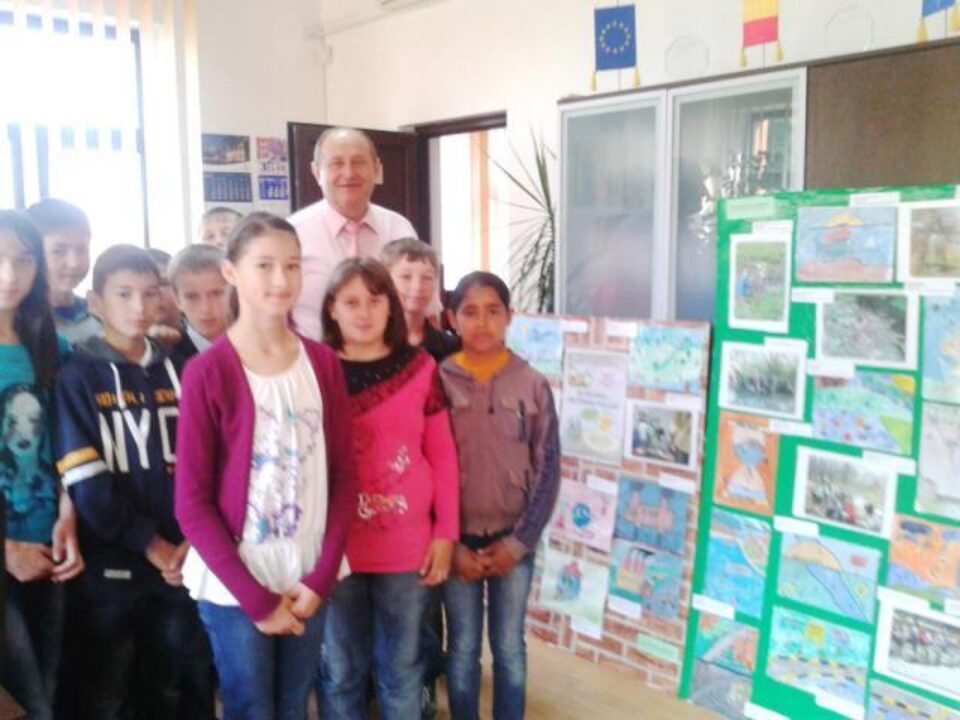 Școlii Gimnaziale „Dimitrie Păcurariu” Șcheia i-a fost acordat un premiu Internațional în ecologie