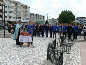 Ceremonial religios, militar și depuneri de coroane, la Fălticeni