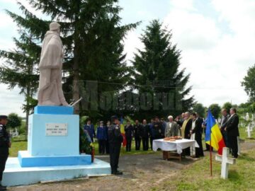 Ceremonial religios, militar și depuneri de coroane, la Fălticeni