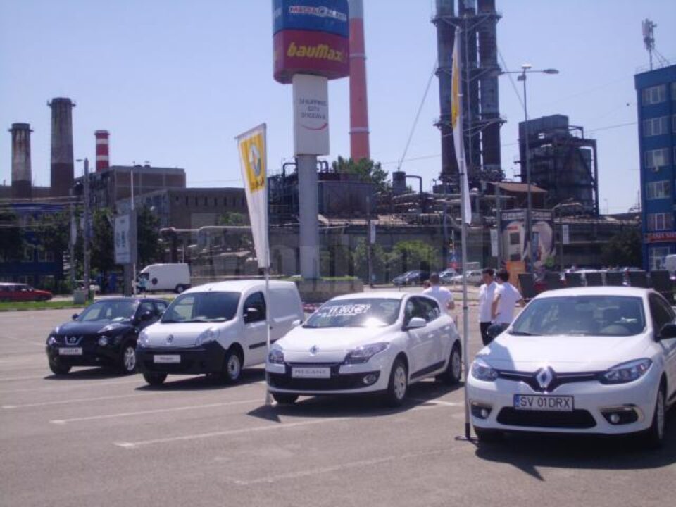 Câteva dintre cele mai renumite mărci auto au participat la expoziția găzduită de parcarea Shopping City Suceava