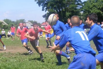 Micii rugbiști din județ și-au testat calitățile pe terenul din Cornu Luncii