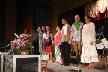 Spectacolul Occident Express, susținut de actori ai Teatrului Național „Marin Sorescu” din Craiova