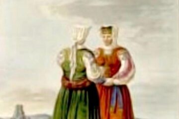 Filipovence, în 1810 – acuarelă de Franz Jaschke (1775-1842)