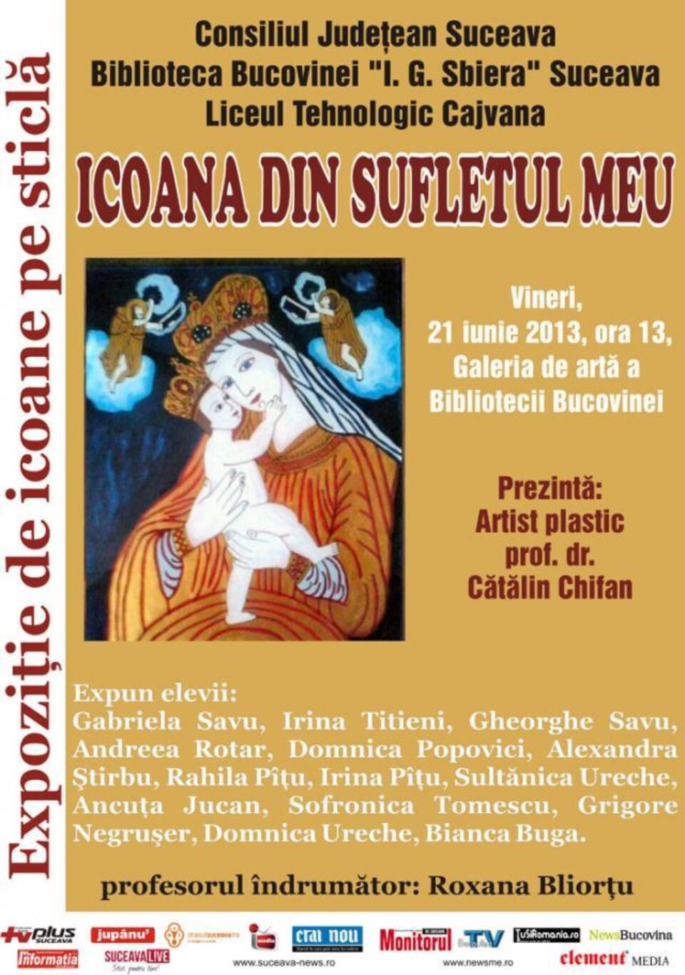 Expoziția Icoana din sufletul meu