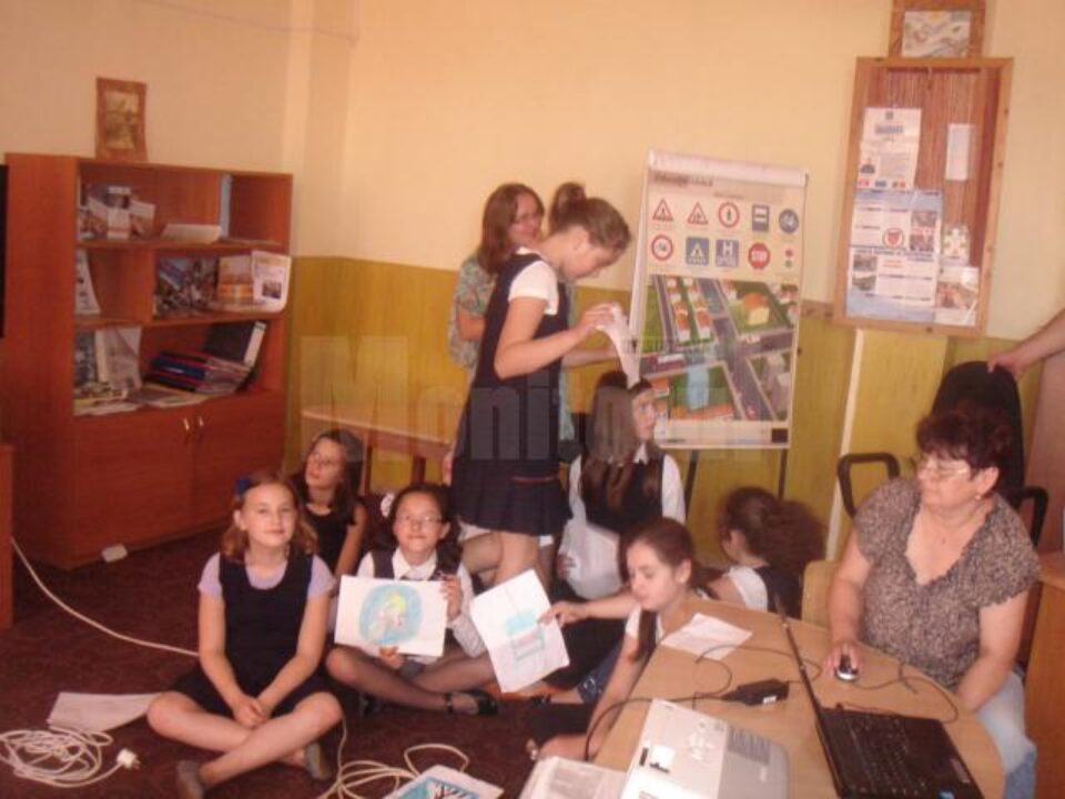 Proiect educațional pe teme rutiere, pentru elevii și preșcolarii din Siret