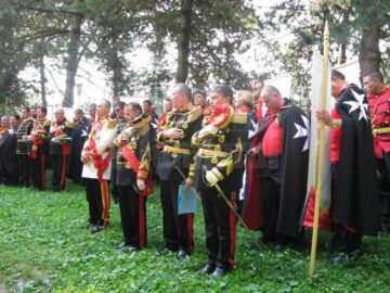Ceremonia de învestitură și acordare de grade superioare