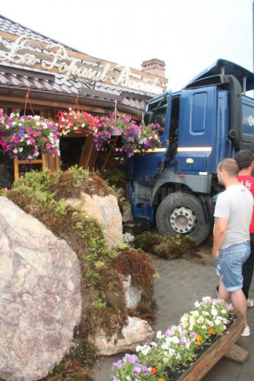 Colosul s-a izbit în restaurantul "La Popasul Baciului"