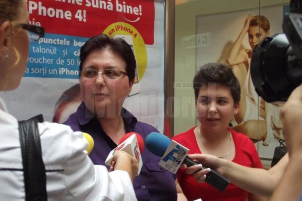 Gabriela Nicolau a participat la tombolă cu un singur talon, la îndemnul fiicei sale Karina
