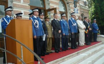 Ceremonia de absolvire a promoției 2013 de la Școala de Subofițeri Jandarmi Fălticeni