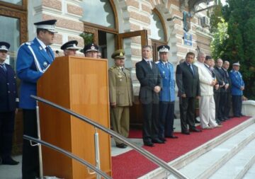 Ceremonia de absolvire a promoției 2013 de la Școala de Subofițeri Jandarmi Fălticeni