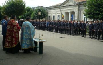 Ceremonia de absolvire a promoției 2013 de la Școala de Subofițeri Jandarmi Fălticeni