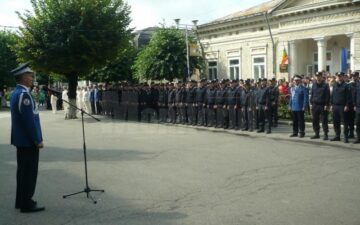 Ceremonia de absolvire a promoției 2013 de la Școala de Subofițeri Jandarmi Fălticeni