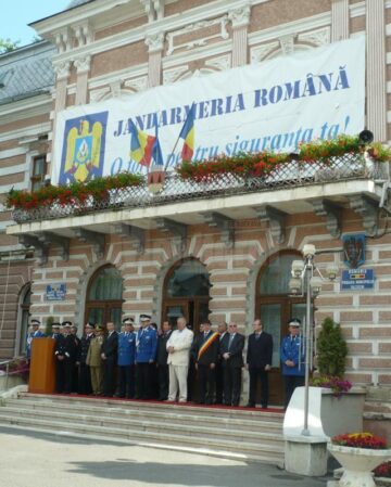 Ceremonia de absolvire a promoției 2013 de la Școala de Subofițeri Jandarmi Fălticeni