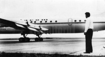 După anul 1968, avioanele au putut folosi noua pistă betonată