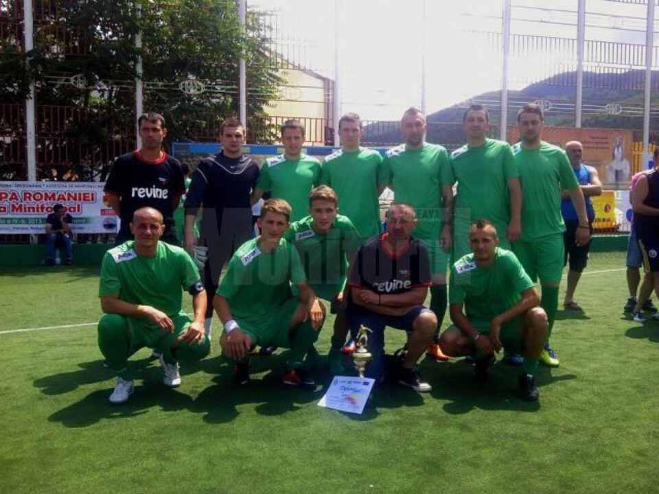 Revine Suceava a luat argintul la Cupa României la Minifotbal