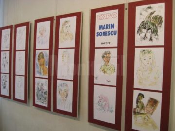 O expoziție absolut inedită: grafică de Marin Sorescu