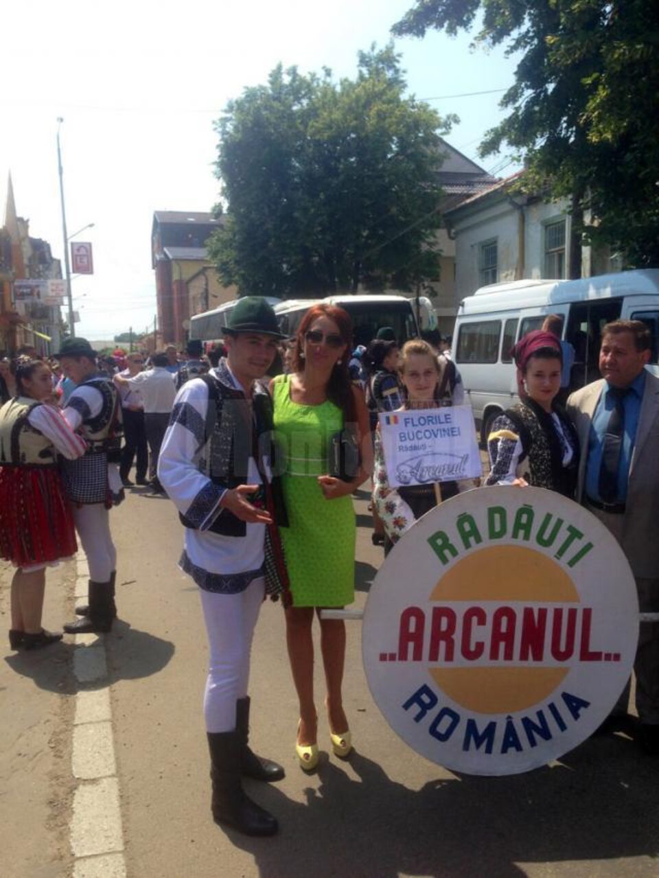 Steliana Vasilica Miron a fost singurul parlamentar sucevean care a fost alături de rădăuțeni cu ocazia zilelor orașului